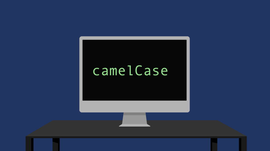 Illustrating camel case in coding