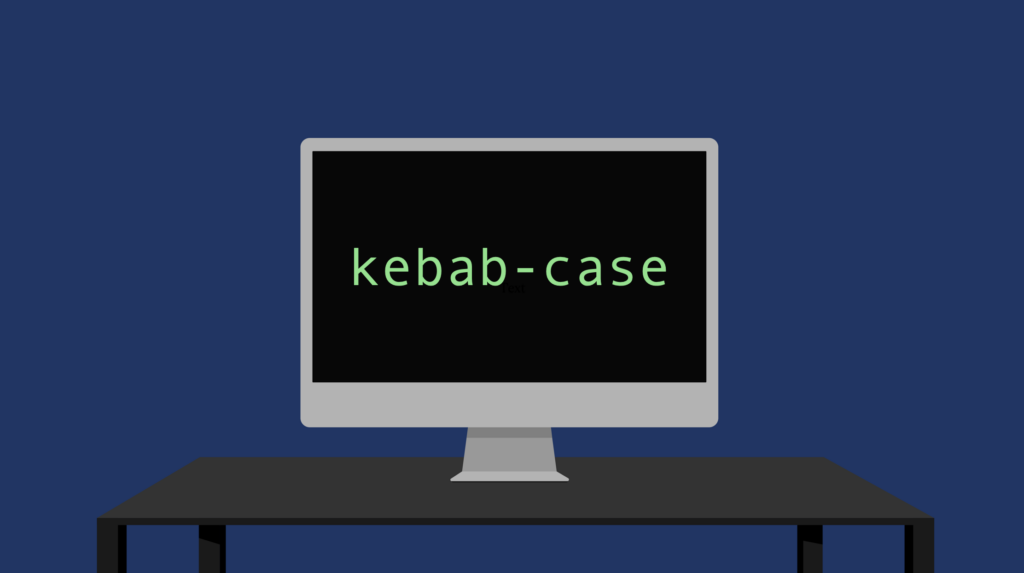 Kebab case illustration