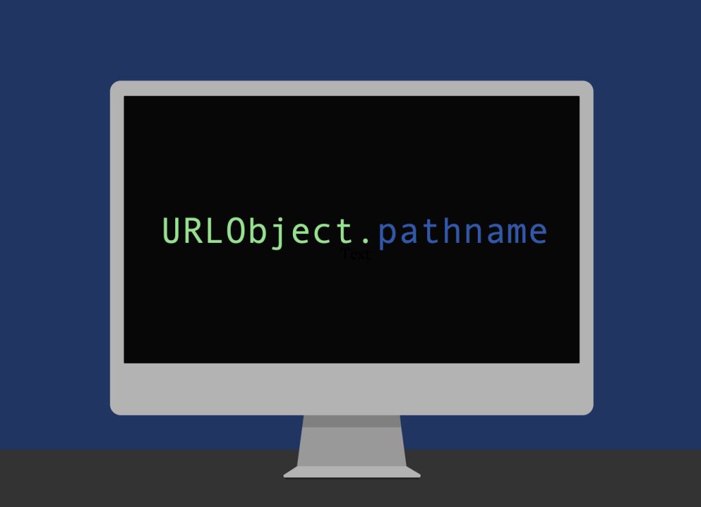 Parsing the pathname with URLObject.pathname from a URL in JavaScript