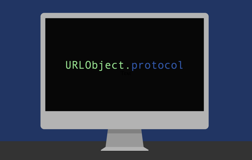 URLobject parses the protocol in javascript from a URL